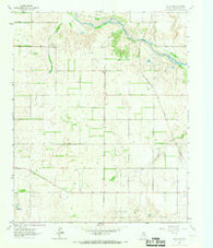 Rolla NE Texas Historical topographic map, 1:24000 scale, 7.5 X 7.5 Minute, Year 1964