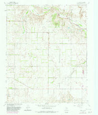 Rolla NE Texas Historical topographic map, 1:24000 scale, 7.5 X 7.5 Minute, Year 1964