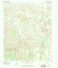 Rolla SW Texas Historical topographic map, 1:24000 scale, 7.5 X 7.5 Minute, Year 1964