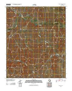 Rolla SW Texas Historical topographic map, 1:24000 scale, 7.5 X 7.5 Minute, Year 2010