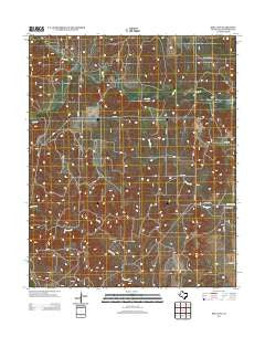 Rolla SW Texas Historical topographic map, 1:24000 scale, 7.5 X 7.5 Minute, Year 2012