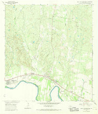 Roma-Los Saenz East Texas Historical topographic map, 1:24000 scale, 7.5 X 7.5 Minute, Year 1965