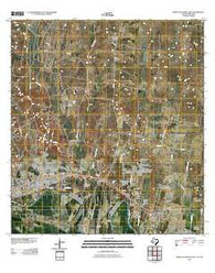 Roma-Los Saenz East Texas Historical topographic map, 1:24000 scale, 7.5 X 7.5 Minute, Year 2010