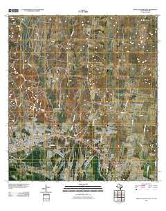 Roma-Los Saenz East Texas Historical topographic map, 1:24000 scale, 7.5 X 7.5 Minute, Year 2010