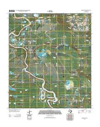 Romayor Texas Historical topographic map, 1:24000 scale, 7.5 X 7.5 Minute, Year 2013