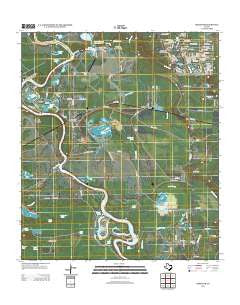 Romayor Texas Historical topographic map, 1:24000 scale, 7.5 X 7.5 Minute, Year 2013