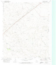 Romero Texas Historical topographic map, 1:24000 scale, 7.5 X 7.5 Minute, Year 1971