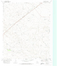 Romero Texas Historical topographic map, 1:24000 scale, 7.5 X 7.5 Minute, Year 1971