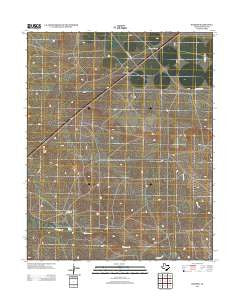 Romero Texas Historical topographic map, 1:24000 scale, 7.5 X 7.5 Minute, Year 2012