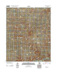 Romero SE Texas Historical topographic map, 1:24000 scale, 7.5 X 7.5 Minute, Year 2012