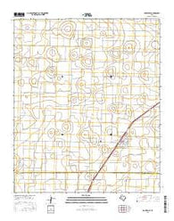 Ropesville Texas Current topographic map, 1:24000 scale, 7.5 X 7.5 Minute, Year 2016