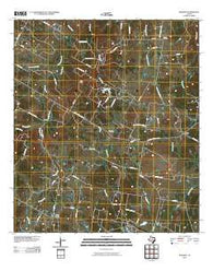 Rosanky Texas Historical topographic map, 1:24000 scale, 7.5 X 7.5 Minute, Year 2010