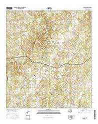 Rosanky Texas Current topographic map, 1:24000 scale, 7.5 X 7.5 Minute, Year 2016