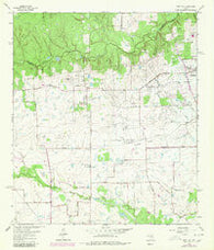 Rose Hill Texas Historical topographic map, 1:24000 scale, 7.5 X 7.5 Minute, Year 1962