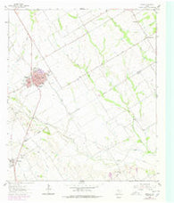 Rosebud Texas Historical topographic map, 1:24000 scale, 7.5 X 7.5 Minute, Year 1962