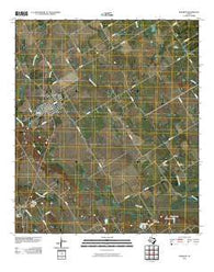 Rosebud Texas Historical topographic map, 1:24000 scale, 7.5 X 7.5 Minute, Year 2010