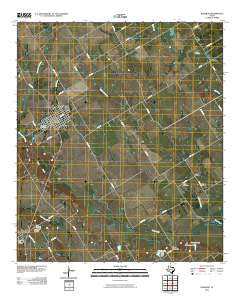 Rosebud Texas Historical topographic map, 1:24000 scale, 7.5 X 7.5 Minute, Year 2010