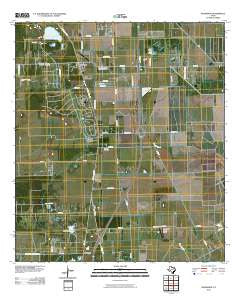 Rosharon Texas Historical topographic map, 1:24000 scale, 7.5 X 7.5 Minute, Year 2010