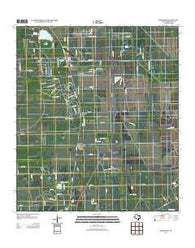 Rosharon Texas Historical topographic map, 1:24000 scale, 7.5 X 7.5 Minute, Year 2013