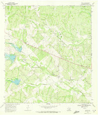 Rosita Texas Historical topographic map, 1:24000 scale, 7.5 X 7.5 Minute, Year 1968