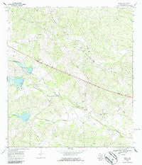 Rosita Texas Historical topographic map, 1:24000 scale, 7.5 X 7.5 Minute, Year 1968