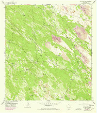 Rosita Lake NE Texas Historical topographic map, 1:24000 scale, 7.5 X 7.5 Minute, Year 1956