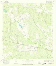 Rosita SE Texas Historical topographic map, 1:24000 scale, 7.5 X 7.5 Minute, Year 1969