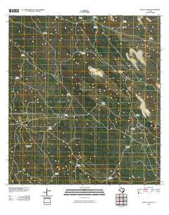 Rosita Lake NE Texas Historical topographic map, 1:24000 scale, 7.5 X 7.5 Minute, Year 2010