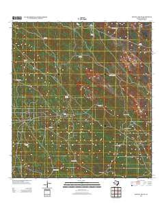 Rosita Lake NE Texas Historical topographic map, 1:24000 scale, 7.5 X 7.5 Minute, Year 2013