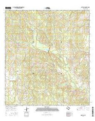Rosita NE Texas Current topographic map, 1:24000 scale, 7.5 X 7.5 Minute, Year 2016