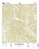 Rosita NE Texas Current topographic map, 1:24000 scale, 7.5 X 7.5 Minute, Year 2016