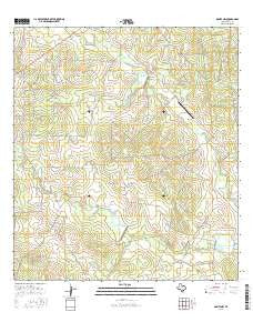 Rosita NW Texas Current topographic map, 1:24000 scale, 7.5 X 7.5 Minute, Year 2016