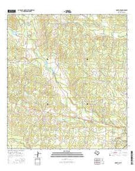 Rosita SE Texas Current topographic map, 1:24000 scale, 7.5 X 7.5 Minute, Year 2016