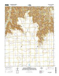 Ross Canyon Texas Current topographic map, 1:24000 scale, 7.5 X 7.5 Minute, Year 2016