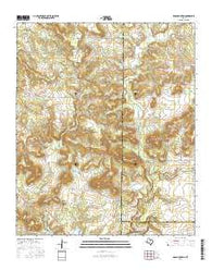 Ross Mountain Texas Current topographic map, 1:24000 scale, 7.5 X 7.5 Minute, Year 2016