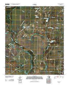 Rosser Texas Historical topographic map, 1:24000 scale, 7.5 X 7.5 Minute, Year 2010