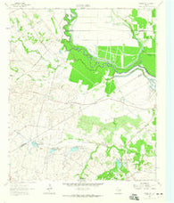 Rosser SW Texas Historical topographic map, 1:24000 scale, 7.5 X 7.5 Minute, Year 1962