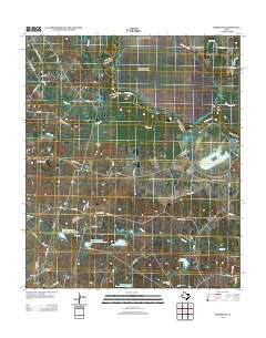 Rosser SW Texas Historical topographic map, 1:24000 scale, 7.5 X 7.5 Minute, Year 2012