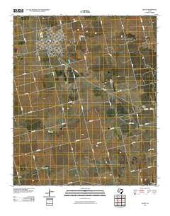 Rotan Texas Historical topographic map, 1:24000 scale, 7.5 X 7.5 Minute, Year 2010