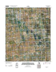 Rotan Texas Historical topographic map, 1:24000 scale, 7.5 X 7.5 Minute, Year 2012