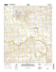 Rotan Texas Current topographic map, 1:24000 scale, 7.5 X 7.5 Minute, Year 2016