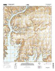 Rough Canyon Texas Current topographic map, 1:24000 scale, 7.5 X 7.5 Minute, Year 2016