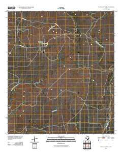 Rough Canyon SE Texas Historical topographic map, 1:24000 scale, 7.5 X 7.5 Minute, Year 2010