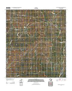 Rough Canyon SE Texas Historical topographic map, 1:24000 scale, 7.5 X 7.5 Minute, Year 2012