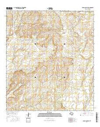 Rough Canyon SE Texas Current topographic map, 1:24000 scale, 7.5 X 7.5 Minute, Year 2016