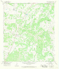 Round Mountain Texas Historical topographic map, 1:24000 scale, 7.5 X 7.5 Minute, Year 1967