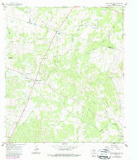 Round Mountain Texas Historical topographic map, 1:24000 scale, 7.5 X 7.5 Minute, Year 1967