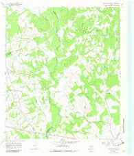 Round Prairie Texas Historical topographic map, 1:24000 scale, 7.5 X 7.5 Minute, Year 1966