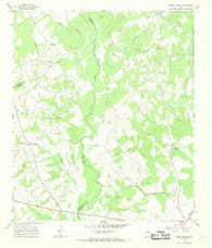 Round Prairie Texas Historical topographic map, 1:24000 scale, 7.5 X 7.5 Minute, Year 1966