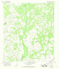 Round Prairie Texas Historical topographic map, 1:24000 scale, 7.5 X 7.5 Minute, Year 1966